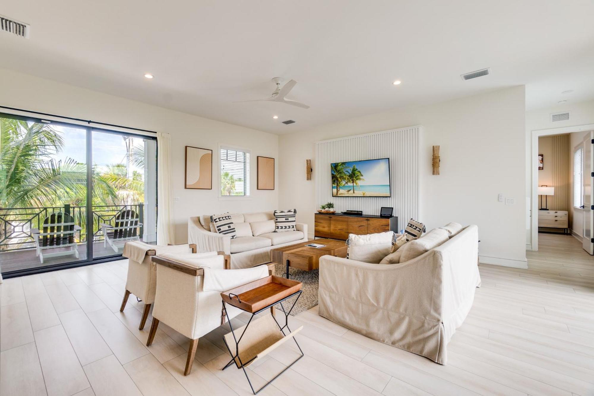 Swanky Bubbles, 9 Beds, 11 Bathrooms, Pet-Friendly With A Rooftop Deck And Steps Away To The Beach! Holmes Beach Bagian luar foto